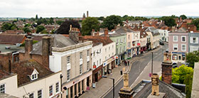 View from the rooftop
